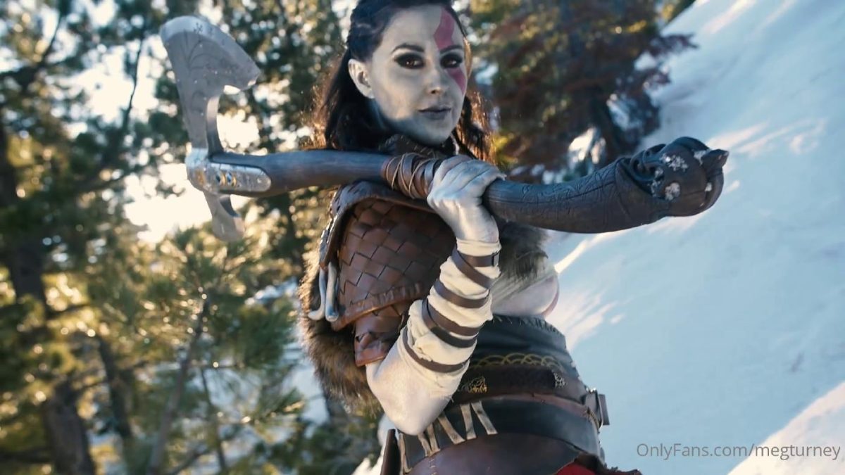 Meg Turney Nude Kratos Cosplay OnlyFans Models Video Leaked
